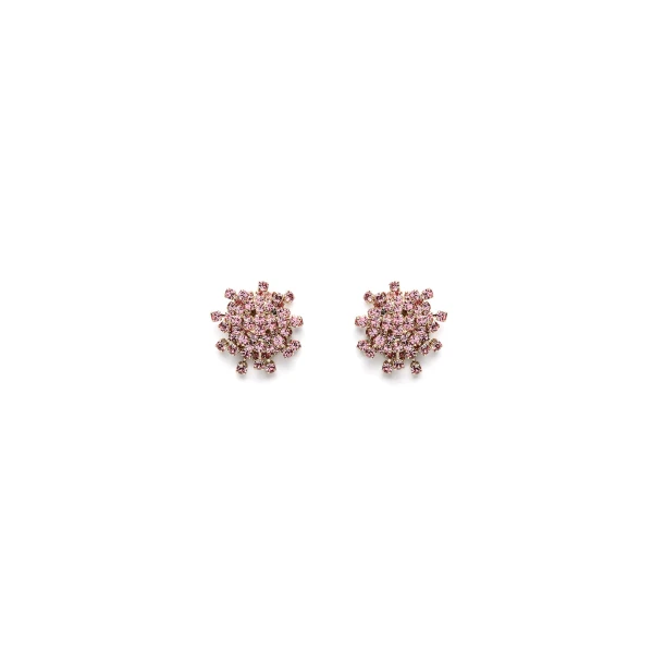 Scanlan Theodore Small Cascade Studs in Light Rose | Earrings | Luxury Shoes 