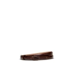 Scanlan Theodore Small Soft Triangle Belt 1.2 in Almond | Belts | Luxury Shoes 