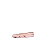 Scanlan Theodore Small Soft Triangle Belt 1.2 in Rosa | Belts | Luxury Shoes 