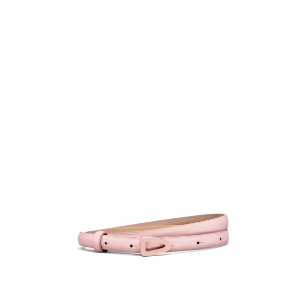 Small Soft Triangle Belt 1.2 in Rosa