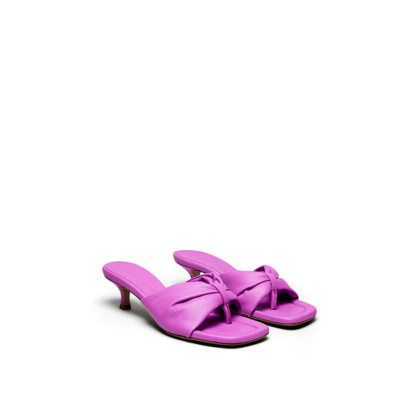 Scanlan Theodore Soft Sandal 4.5 in Fuschia | Sandals | Luxury Shoes 