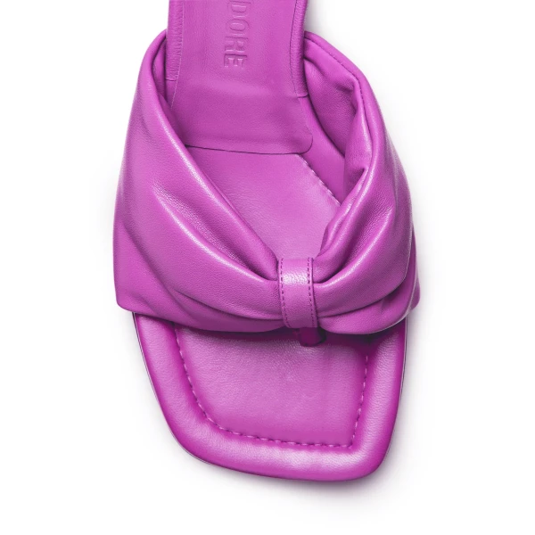 Scanlan Theodore Soft Sandal 4.5 in Fuschia | Sandals | Luxury Shoes 