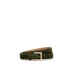 Scanlan Theodore Squared Buckle Belt 2 cm in Jungle | Belts | Luxury Shoes 