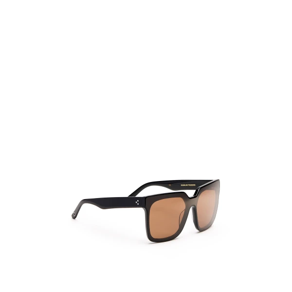 Scanlan Theodore Squared Sunglasses in Black Brown | Sunglasses | Luxury Shoes 