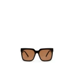 Scanlan Theodore Squared Sunglasses in Black Brown | Sunglasses | Luxury Shoes 