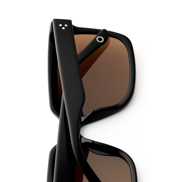 Scanlan Theodore Squared Sunglasses in Black Brown | Sunglasses | Luxury Shoes 