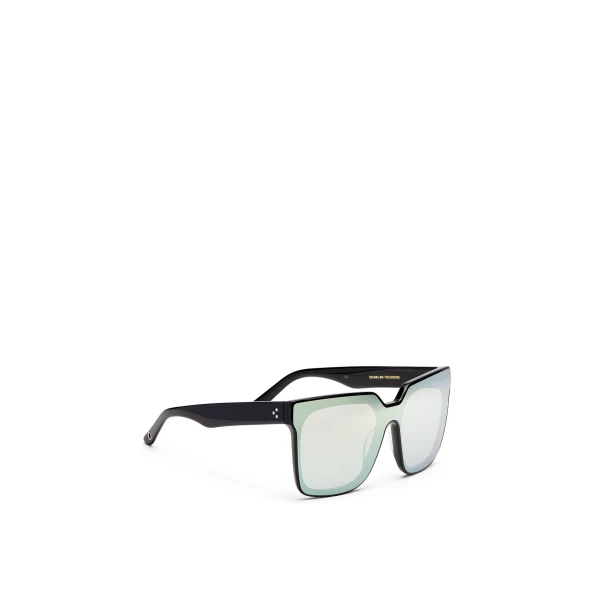Scanlan Theodore Squared Sunglasses in Black Gold | Sunglasses | Luxury Shoes 