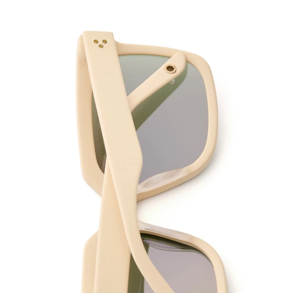 Scanlan Theodore Squared Sunglasses in Cream Pink | Sunglasses | Luxury Shoes 