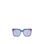 Scanlan Theodore Squared Sunglasses in Cream Purple | Sunglasses | Luxury Shoes 