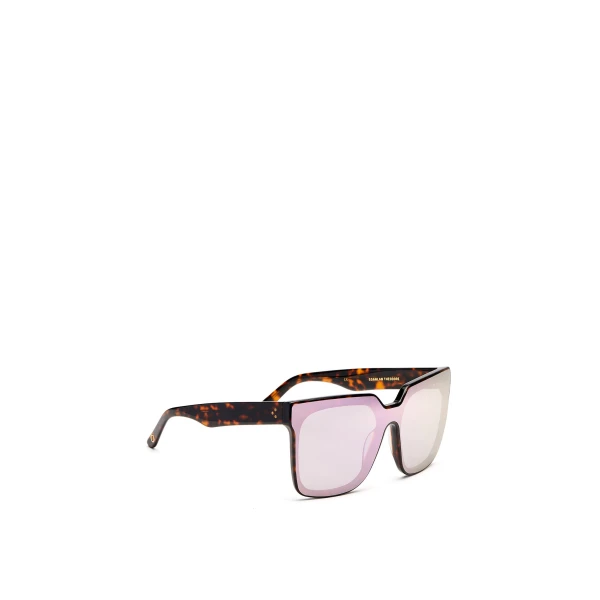 Scanlan Theodore Squared Sunglasses in Tortoise Pink | Sunglasses | Luxury Shoes 