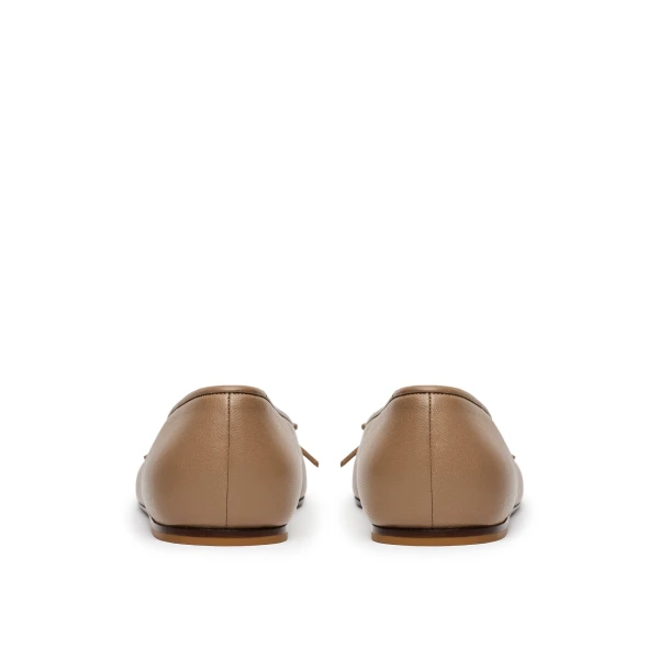 Scanlan Theodore Tailored Ballet Flat in Sable | Flats | Luxury Shoes 