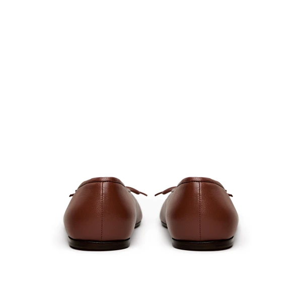 Scanlan Theodore Tailored Ballet Flat in Spice | Flats | Luxury Shoes 