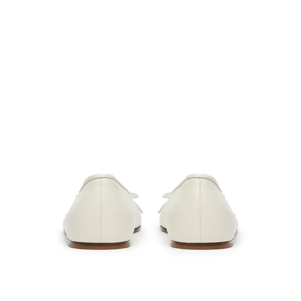 Scanlan Theodore Tailored Ballet Flat in Stone | Flats | Luxury Shoes 