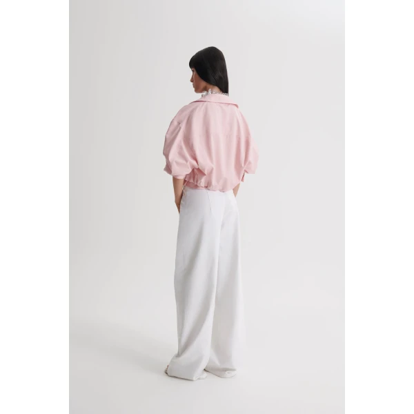Scanlan Theodore Tech Bomber in Pink | Jackets | Luxury Shoes 