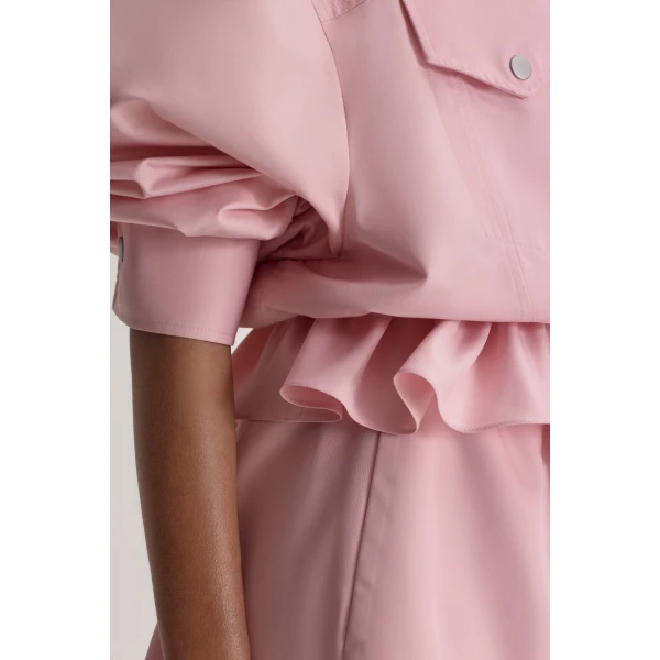 Scanlan Theodore Tech Mini Skirt in Pink | Skirts | Luxury Shoes 