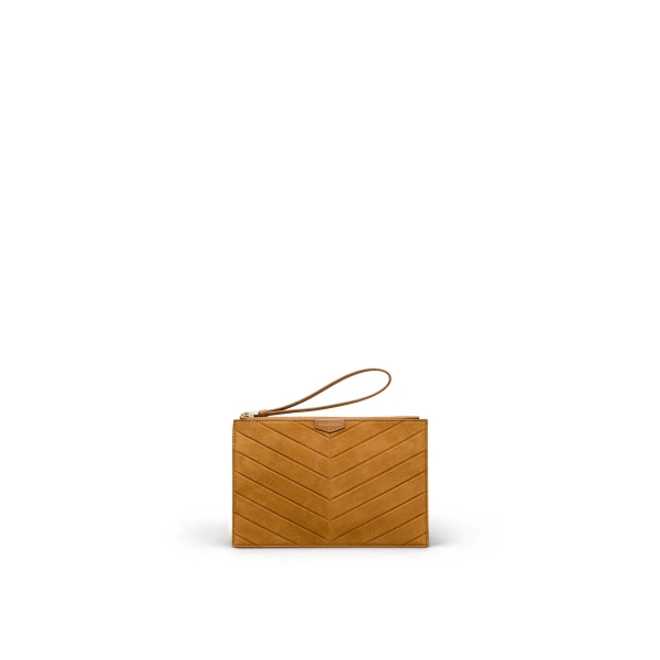 Scanlan Theodore The Athos Flat Pouch in Brandy