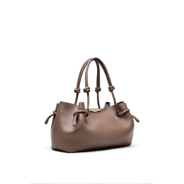 Scanlan Theodore The Athos Shopper in Taupe | Totes & Top-Handle Bags | Luxury Shoes 