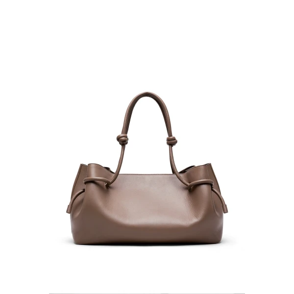 Scanlan Theodore The Athos Shopper in Taupe | Totes & Top-Handle Bags | Luxury Shoes 