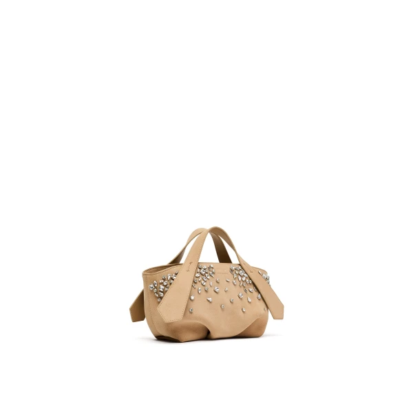 Scanlan Theodore The Carry All Embellished Nano in Biscotto | Mini Bags | Luxury Shoes 