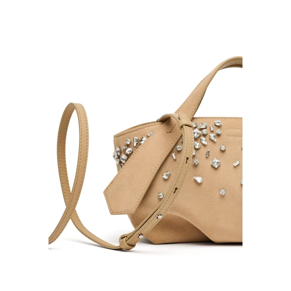 Scanlan Theodore The Carry All Embellished Nano in Biscotto | Mini Bags | Luxury Shoes 