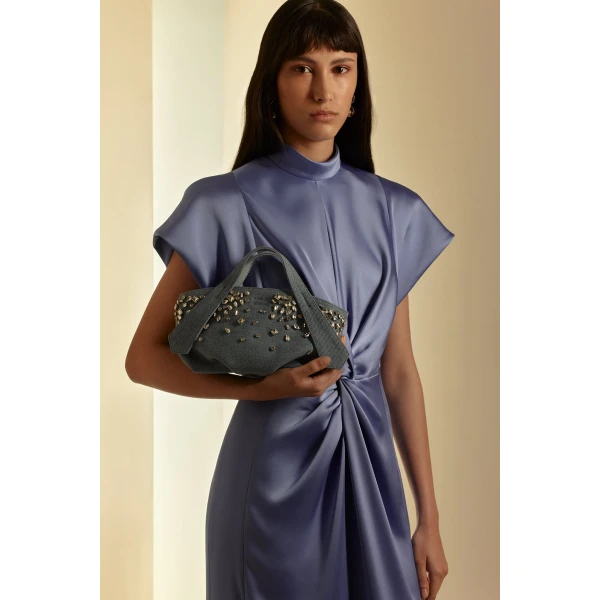 Scanlan Theodore The Carry All Embellished Nano in Denim