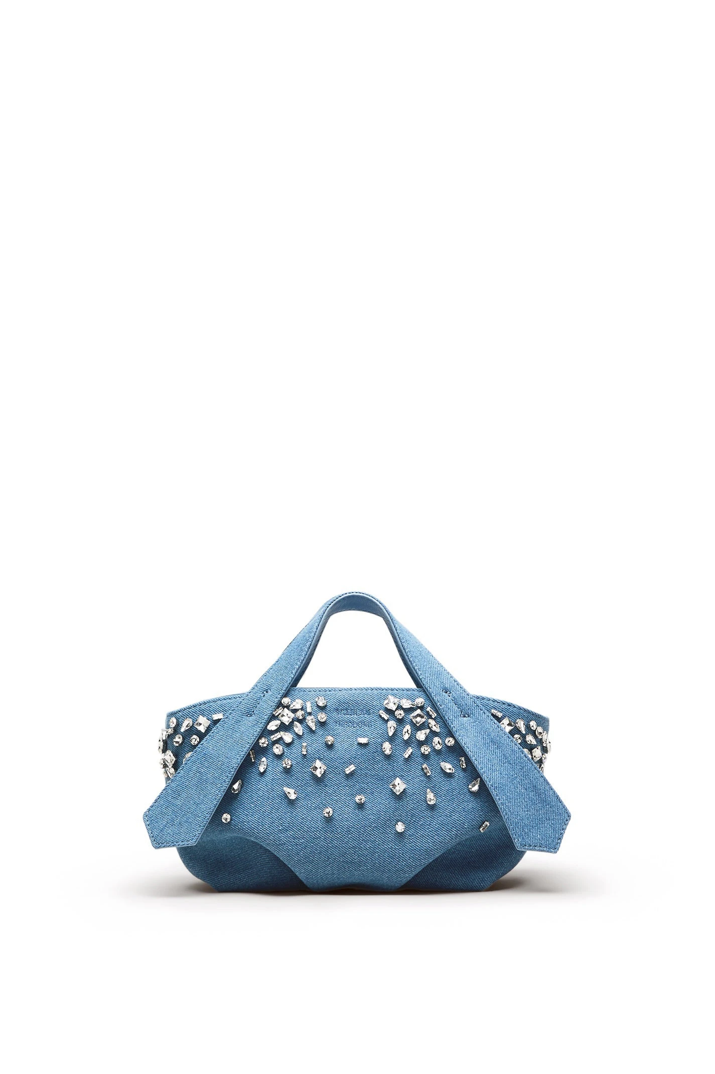 Scanlan Theodore The Carry All Embellished Nano in Denim at Luxury Shoes Scanlan Theodore The Carry All Embellished Nano in Denim