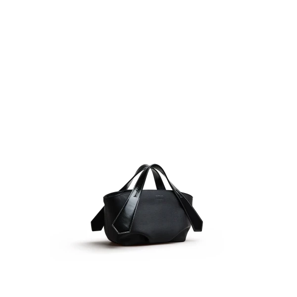 Scanlan Theodore The Carry All Satin Nano in Nero | Mini Bags | Luxury Shoes 