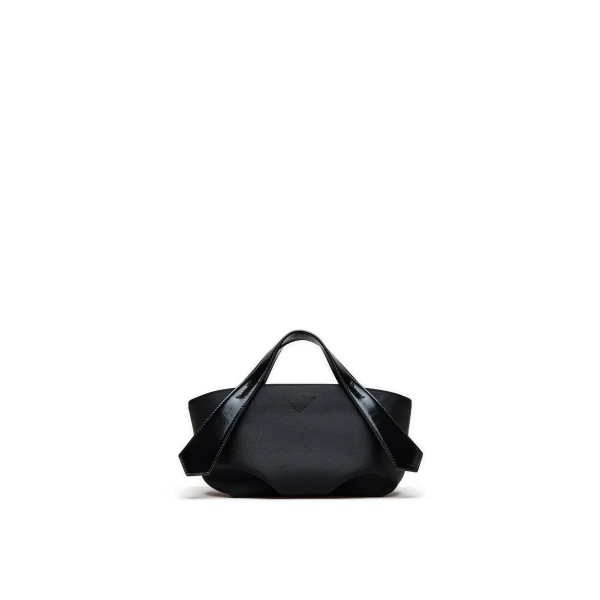Scanlan Theodore The Carry All Satin Nano in Nero | Mini Bags | Luxury Shoes 