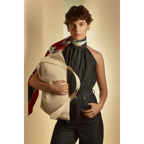 Scanlan Theodore The Carry All Shopper in Talc | Totes & Top-Handle Bags | Luxury Shoes 