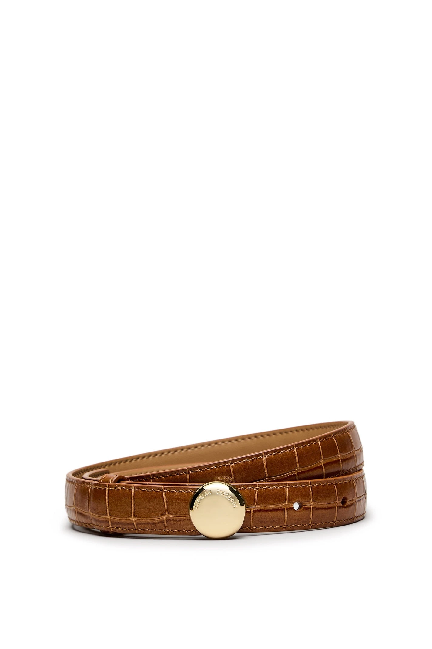 Scanlan Theodore The Ilios Belt 2 in Almond Scanlan Theodore The Ilios Belt 2 in Almond | Belts | Luxury Shoes
