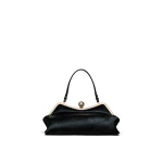 Scanlan Theodore The Lip Frame Clutch in Black | Clutch Bags | Luxury Shoes 