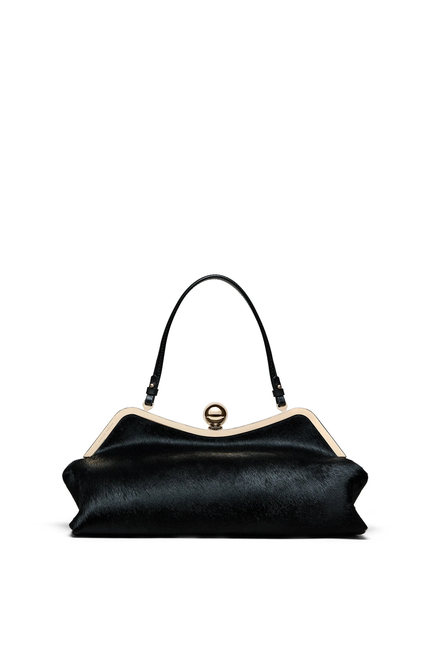 Scanlan Theodore The Lip Frame Clutch in Black Scanlan Theodore The Lip Frame Clutch in Black | Clutch Bags | Luxury Shoes