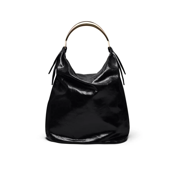 Scanlan Theodore The Luna Hobo in Black | Shoulder & Crossbody Bags | Luxury Shoes 