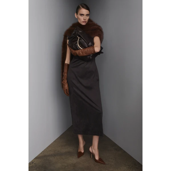Scanlan Theodore The Luna Hobo in Mogano | Shoulder & Crossbody Bags | Luxury Shoes 