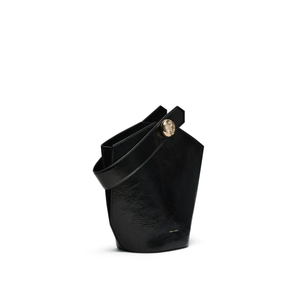 Scanlan Theodore The Poppy Bucket in Black | Bucket Bags | Luxury Shoes 