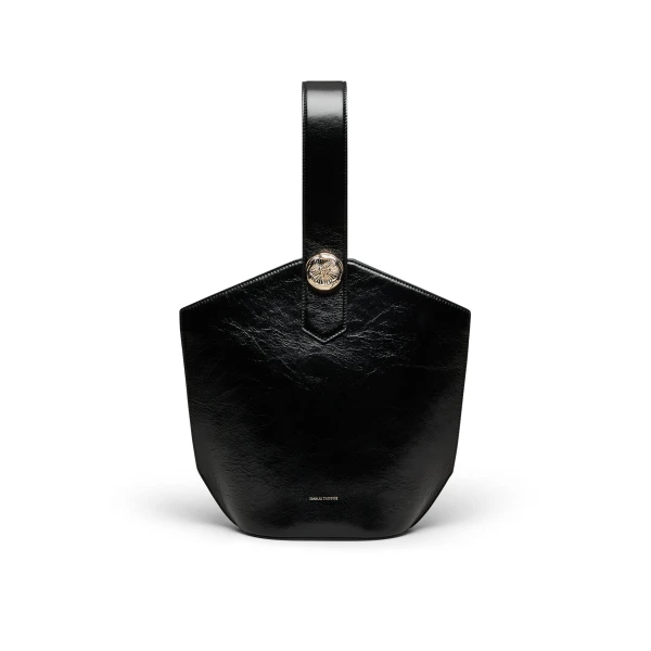 Scanlan Theodore The Poppy Bucket in Black | Bucket Bags | Luxury Shoes 