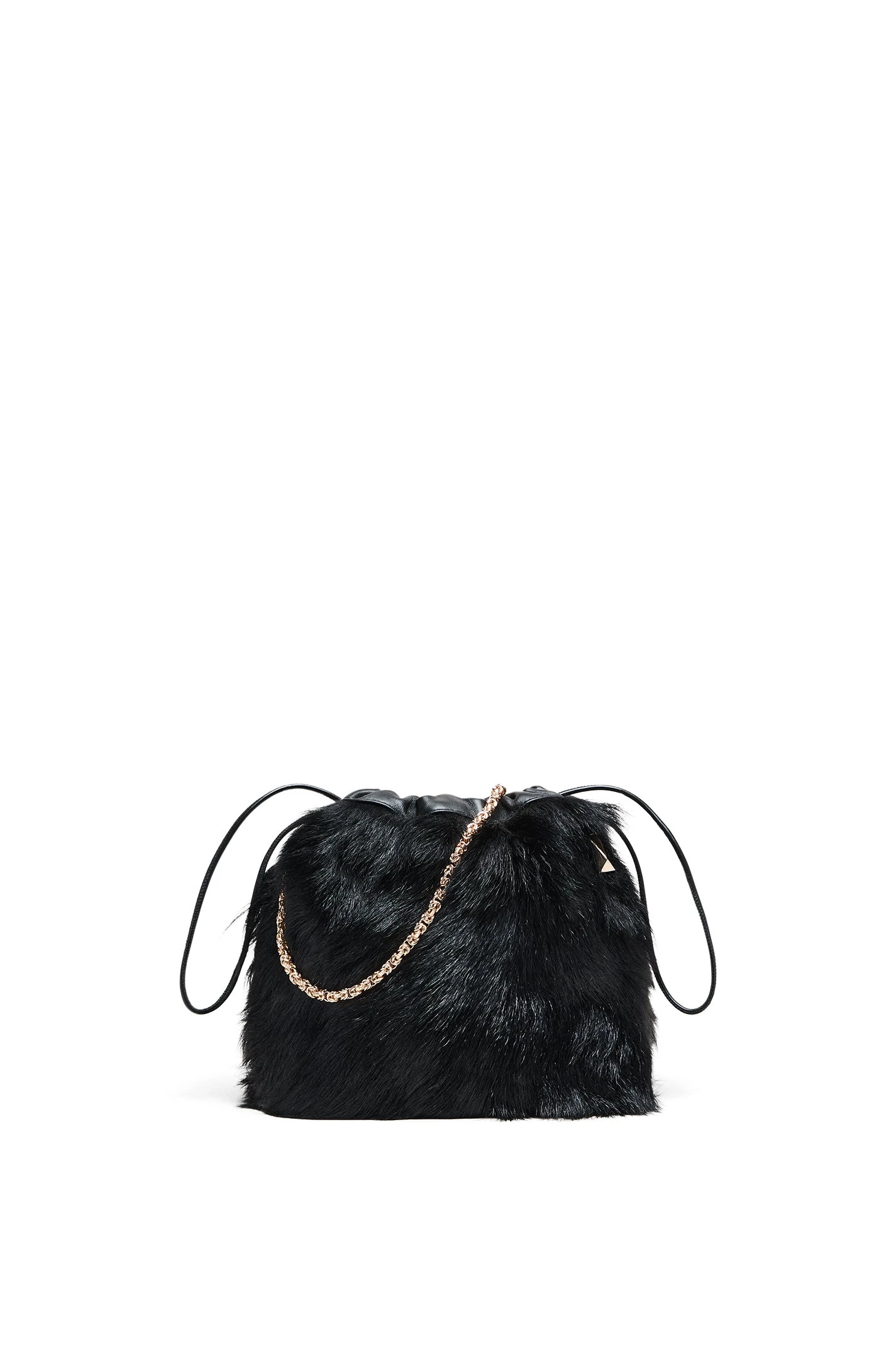 Scanlan Theodore The Toscana Drawstring Bag in Black Scanlan Theodore The Toscana Drawstring Bag in Black | Bucket Bags | Luxury Shoes