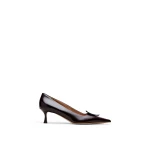 Scanlan Theodore Triangle Frame Pump 6 in Mogano | Heels | Luxury Shoes 