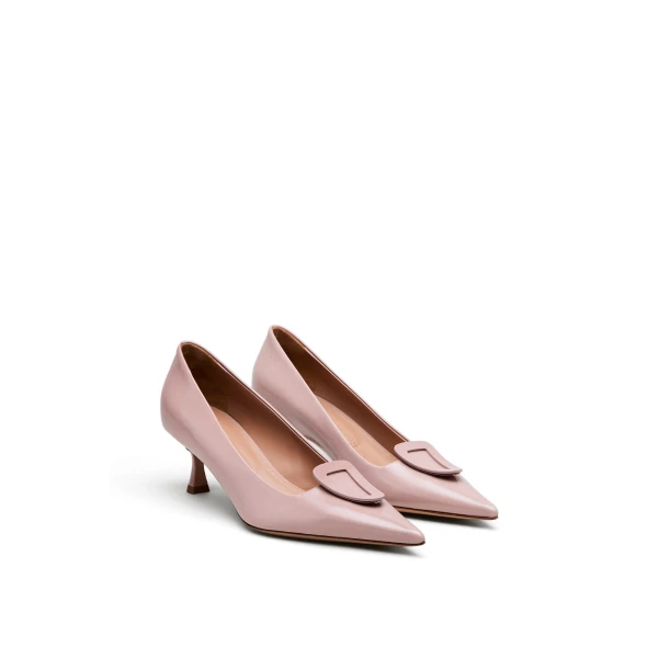 Scanlan Theodore Triangle Frame Pump 6 in Petal | Heels | Luxury Shoes 