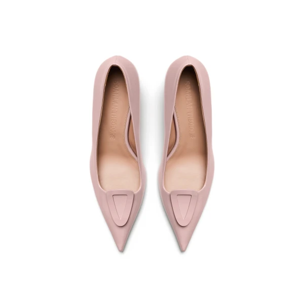 Scanlan Theodore Triangle Frame Pump 6 in Petal | Heels | Luxury Shoes 