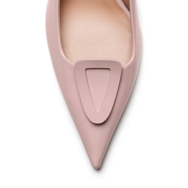 Scanlan Theodore Triangle Frame Pump 6 in Petal | Heels | Luxury Shoes 