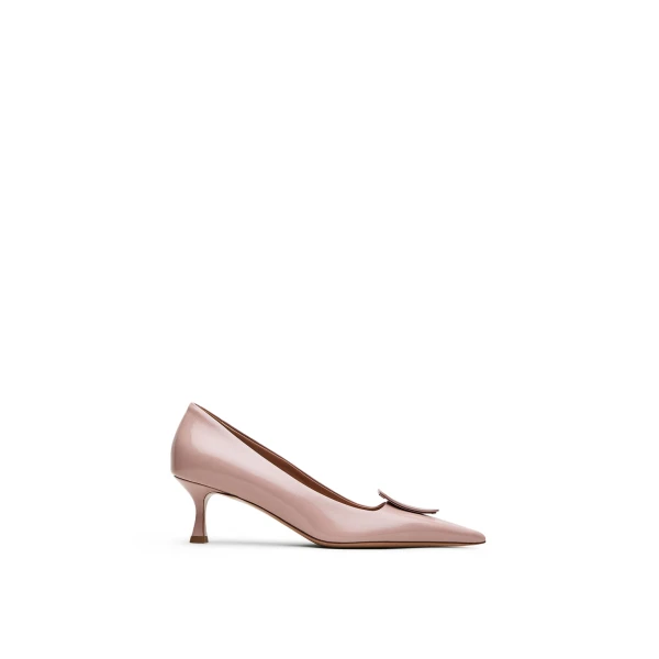 Scanlan Theodore Triangle Frame Pump 6 in Petal | Heels | Luxury Shoes 