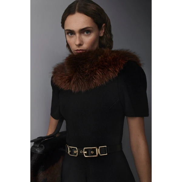 Scanlan Theodore Twin Saddle Buckle Belt 2.5 in Black | Belts | Luxury Shoes 