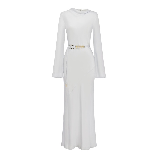 Shona Joy Agnes Long Sleeve Maxi Dress with Belt