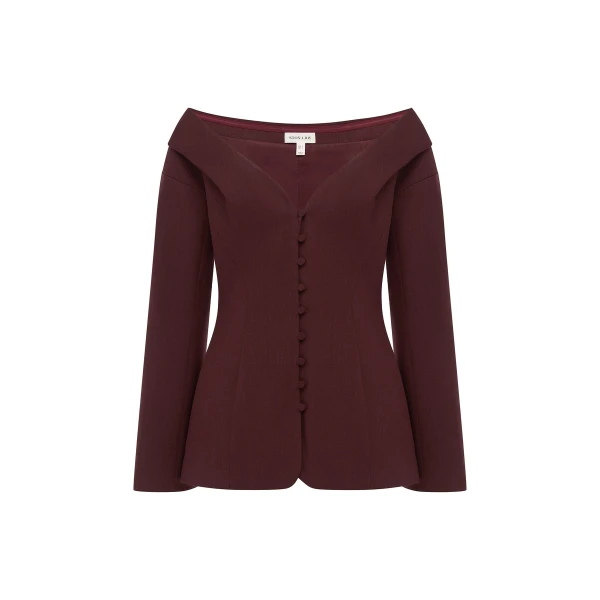 Asher Off Shoulder Fitted Top