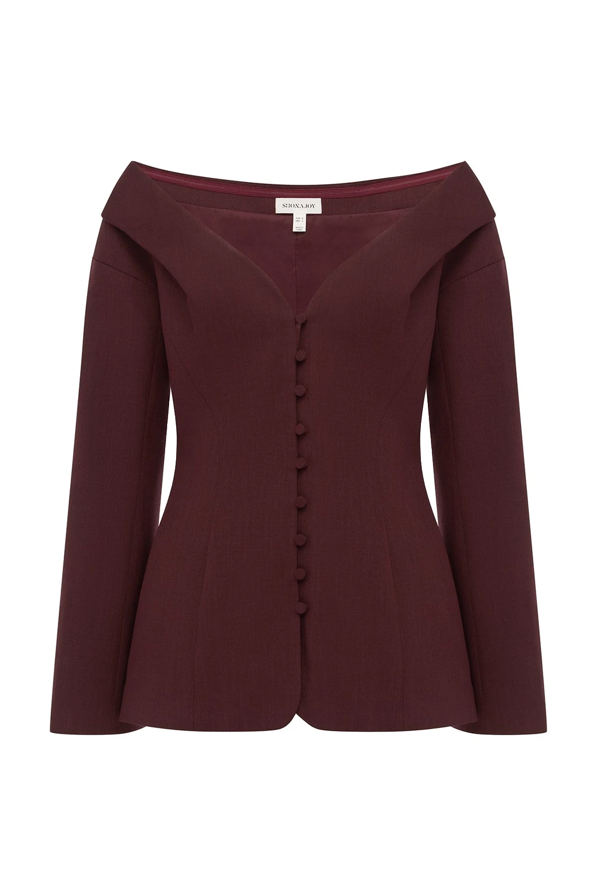 Shona Joy Asher Off Shoulder Fitted Top – Tops – Australian Luxury Eventwear at Luxury Shoes Shona Joy Asher Off Shoulder Fitted Top