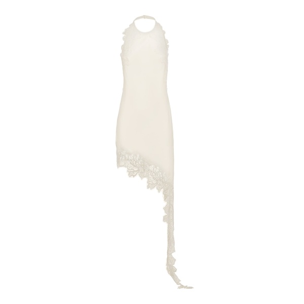 Shona Joy Eniko Lace Open Back Mini Dress