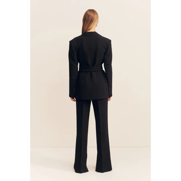 Shona Joy Irena Hourglass Single Breasted Blazer with Belt