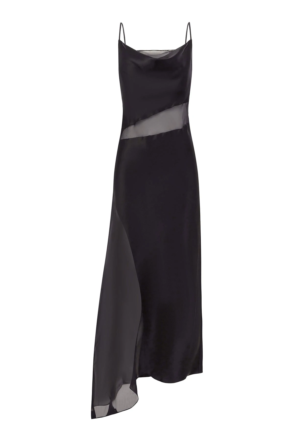 Shona Joy Iza Silk Contrast Maxi Dress in Black – Dresses – Australian Luxury Eventwear at Luxury Shoes Shona Joy Iza Silk Contrast Maxi Dress