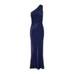 Shona Joy La Lune Gathered One Shoulder Maxi Dress